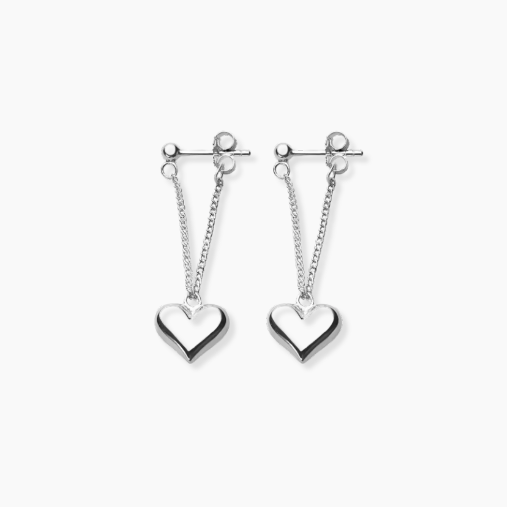 AMORA Hjärtörhängen