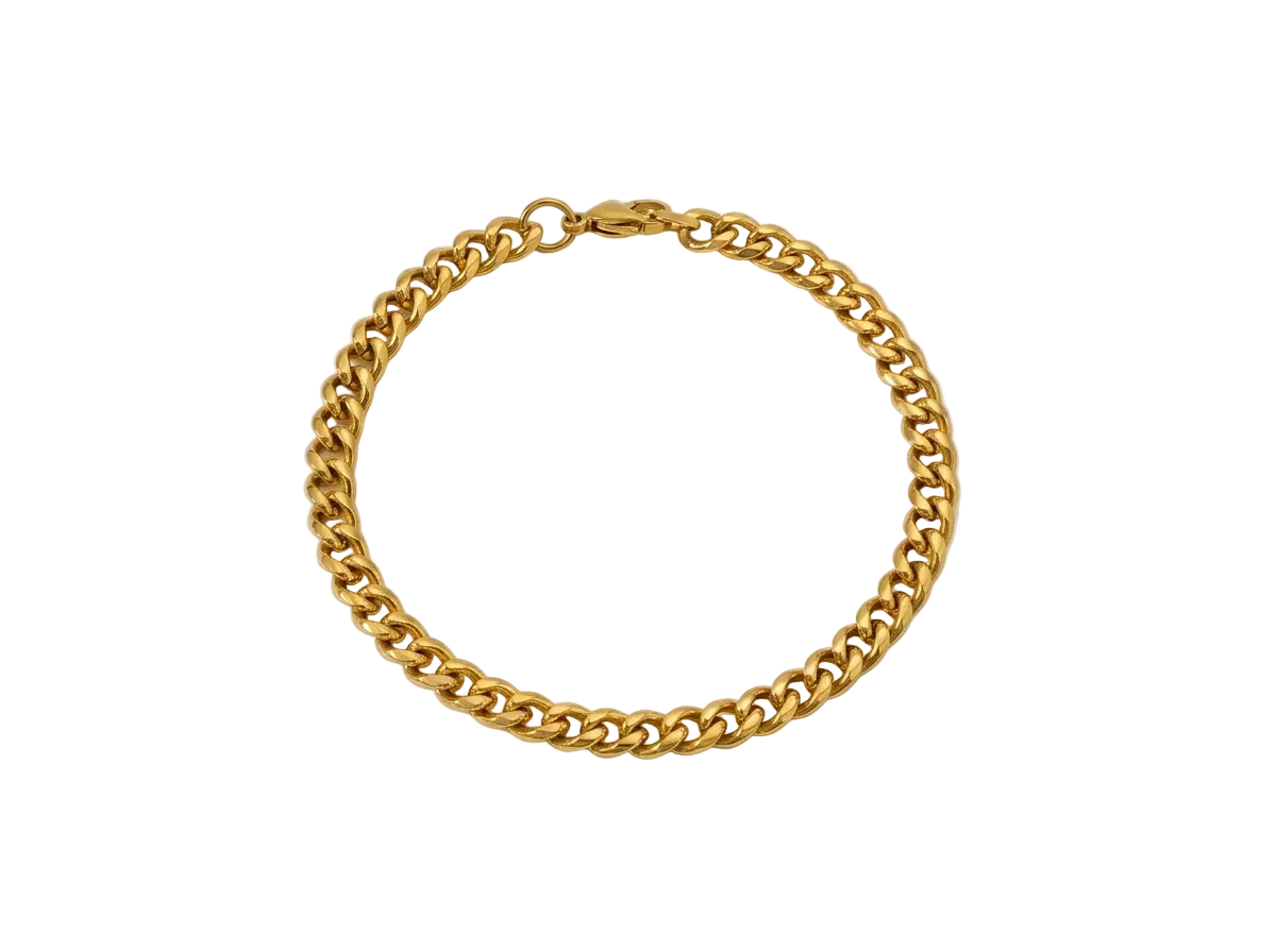 CADENA Armband – Kubansk Länkkedja i Guld & Silver | Sacred Valor
