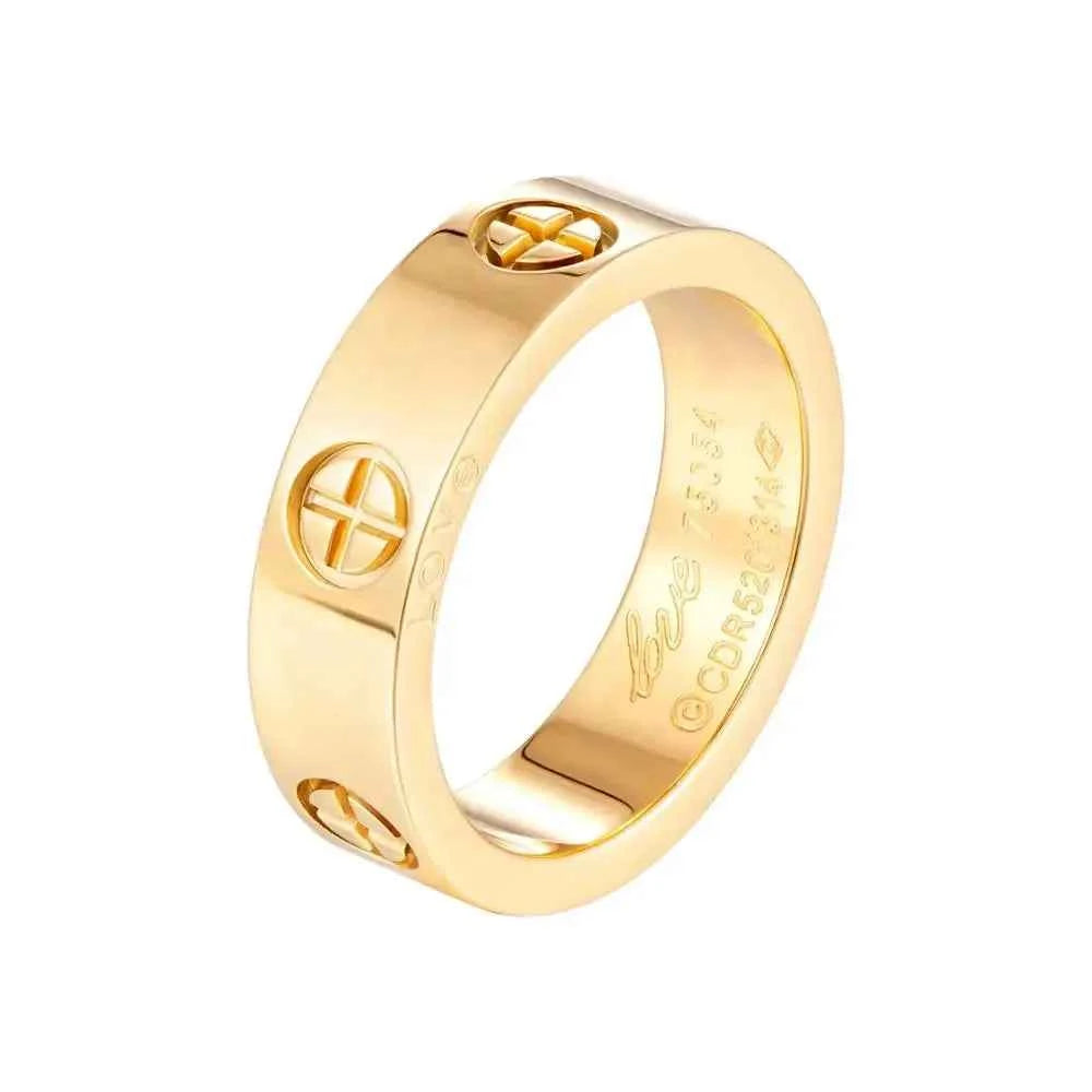 NOVA Ring – Bred Minimalistisk Ring i Guld, Silver & Roséguld